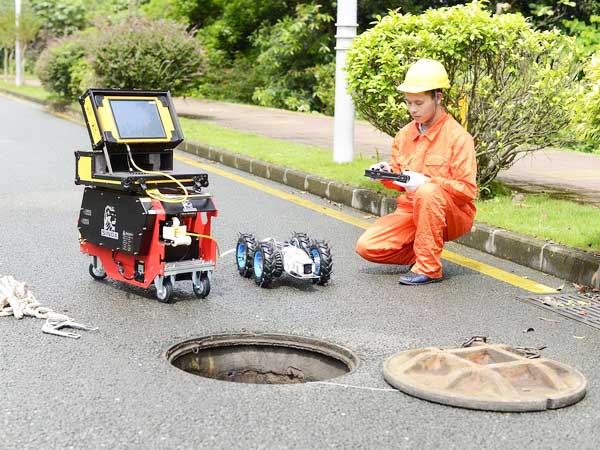 隆回管道机器人检测