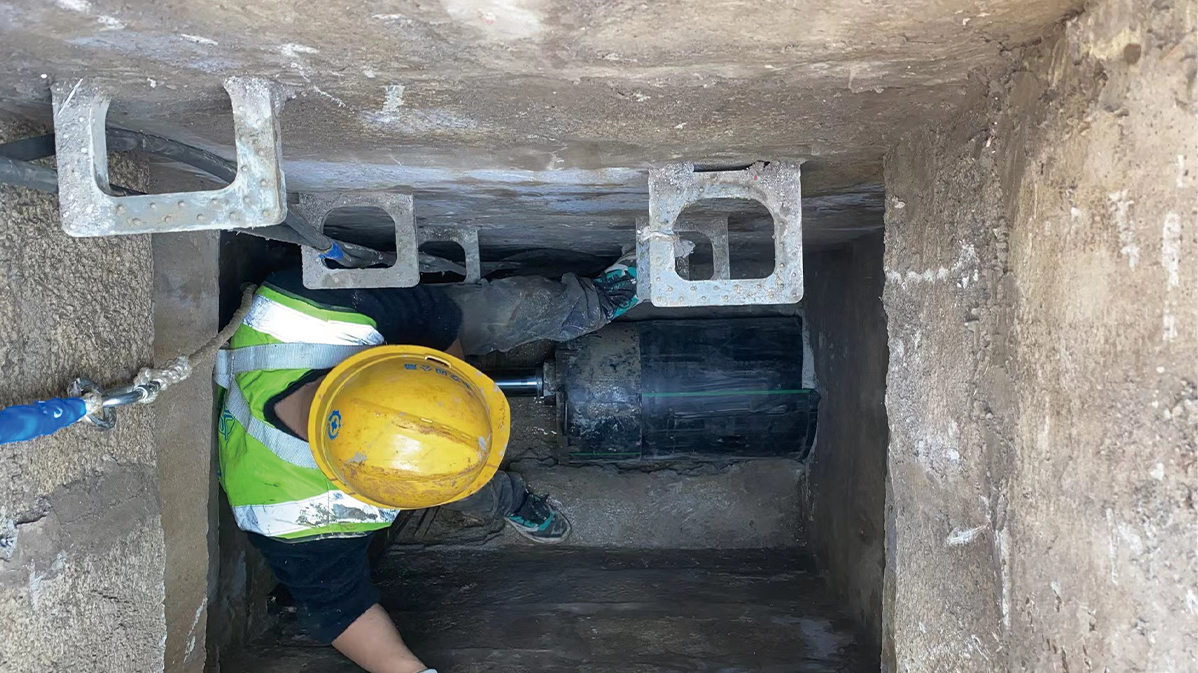 隆回HDPE短管内衬法